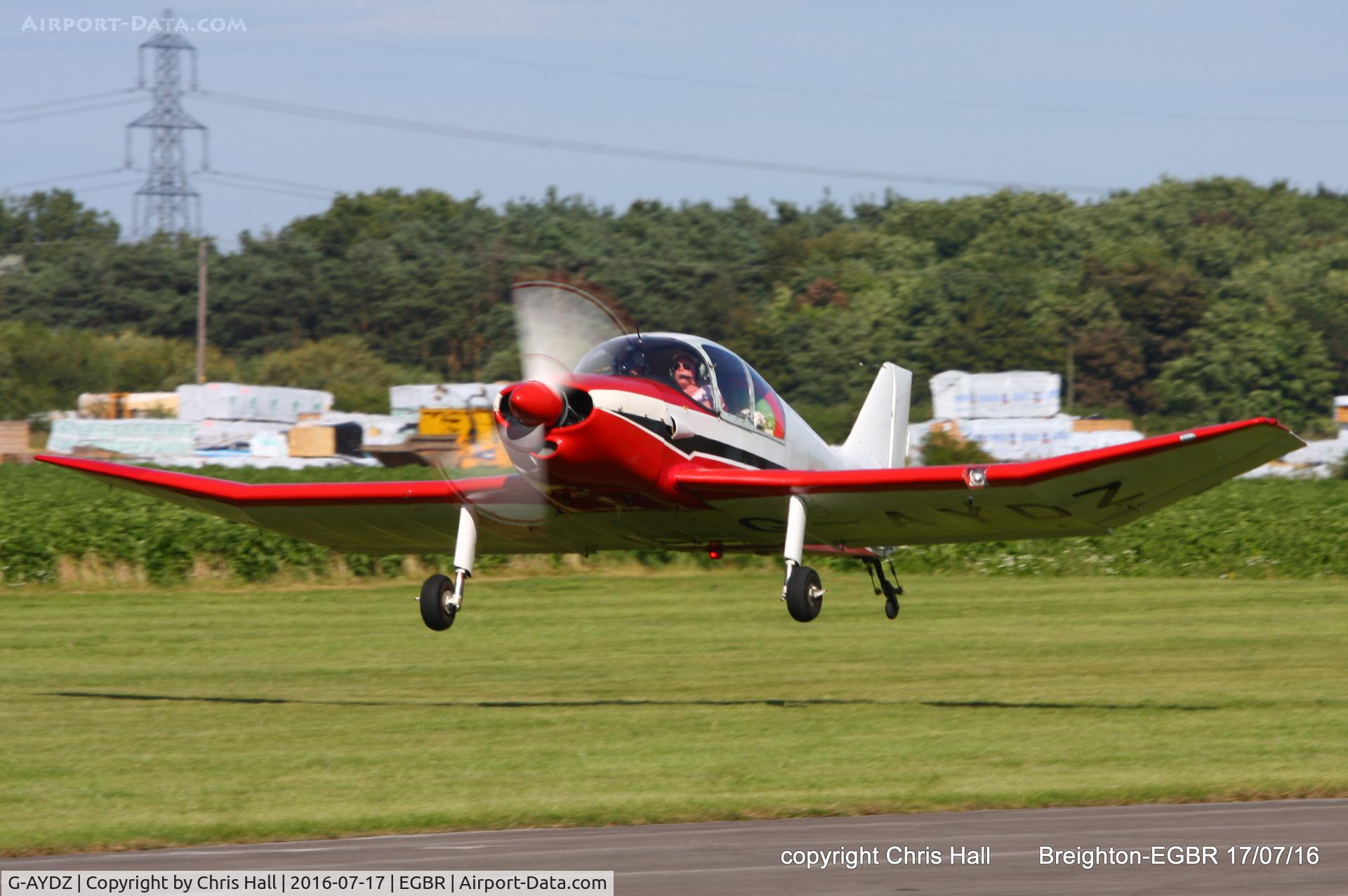 G-AYDZ, 1965 CEA Jodel DR-200 C/N 1, at Breighton's Summer Fly-in