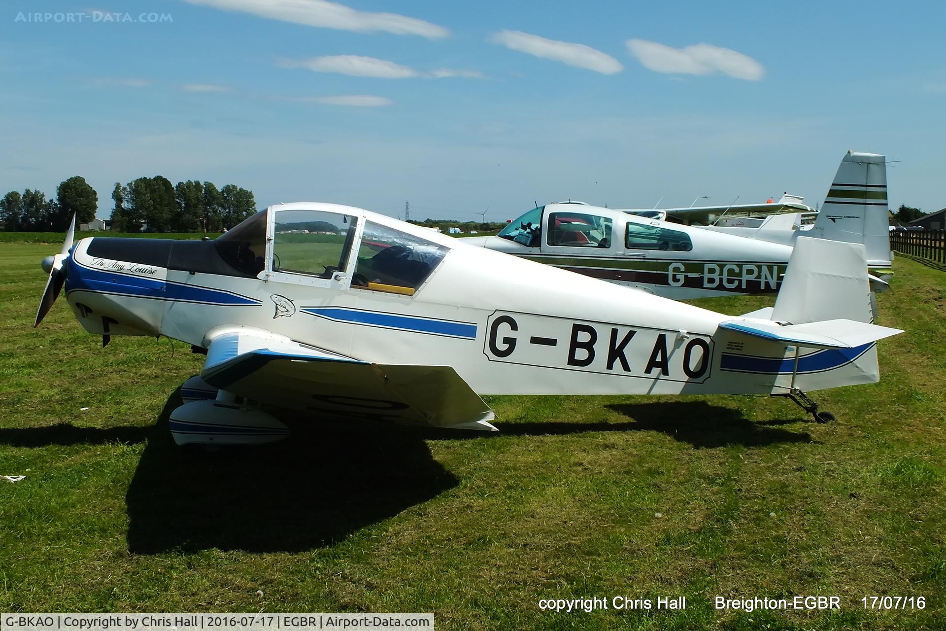G-BKAO, 1955 Jodel D-112 Club C/N 249, at Breighton's Summer Fly-in