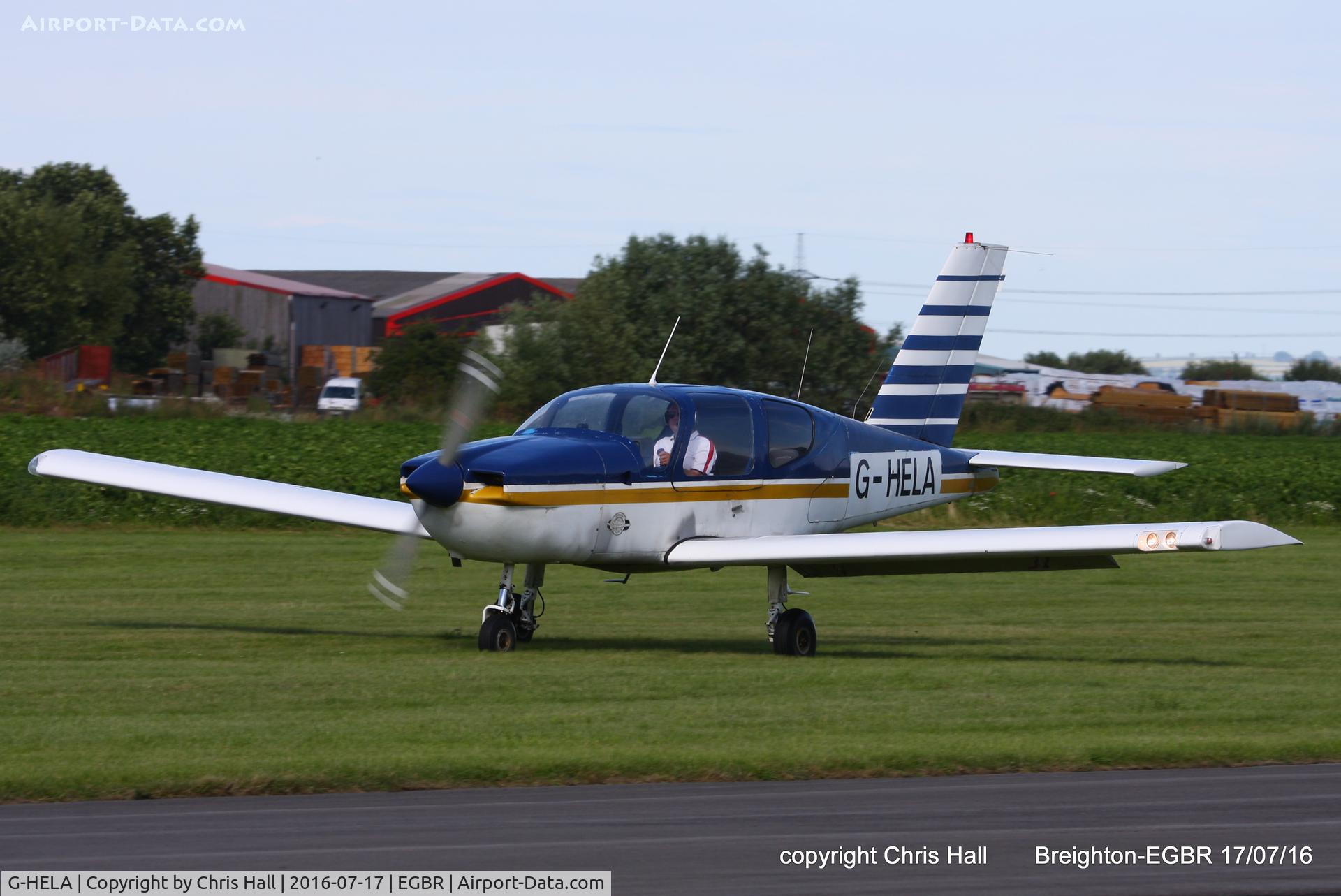 G-HELA, 1980 Socata TB-10 Tobago C/N 135, at Breighton's Summer Fly-in