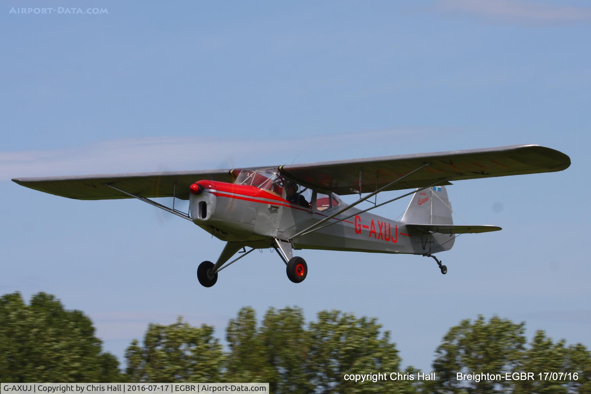 G-AXUJ, 1948 Auster J-1 Autocrat C/N 1957, at Breighton's Summer Fly-in
