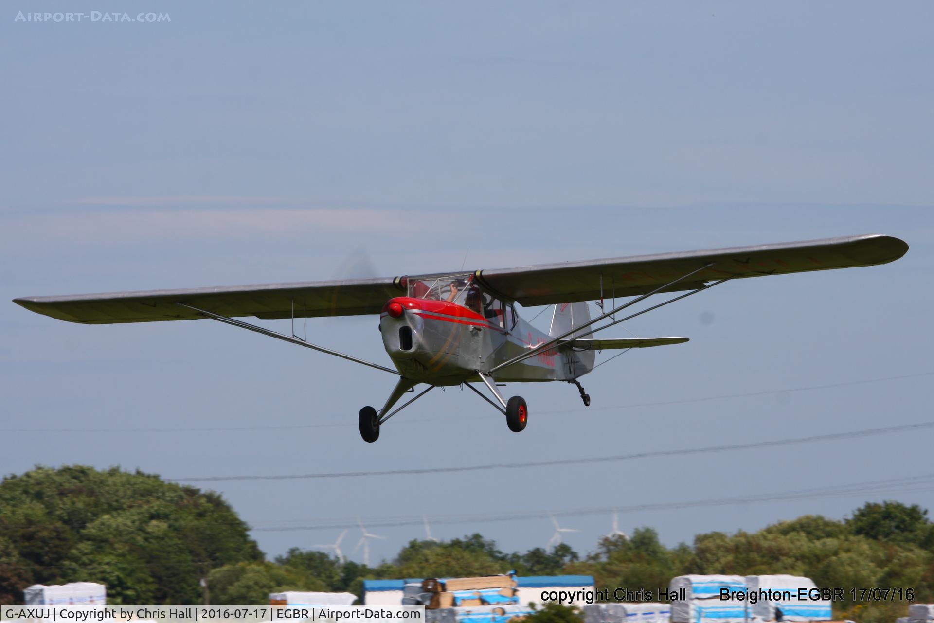 G-AXUJ, 1948 Auster J-1 Autocrat C/N 1957, at Breighton's Summer Fly-in