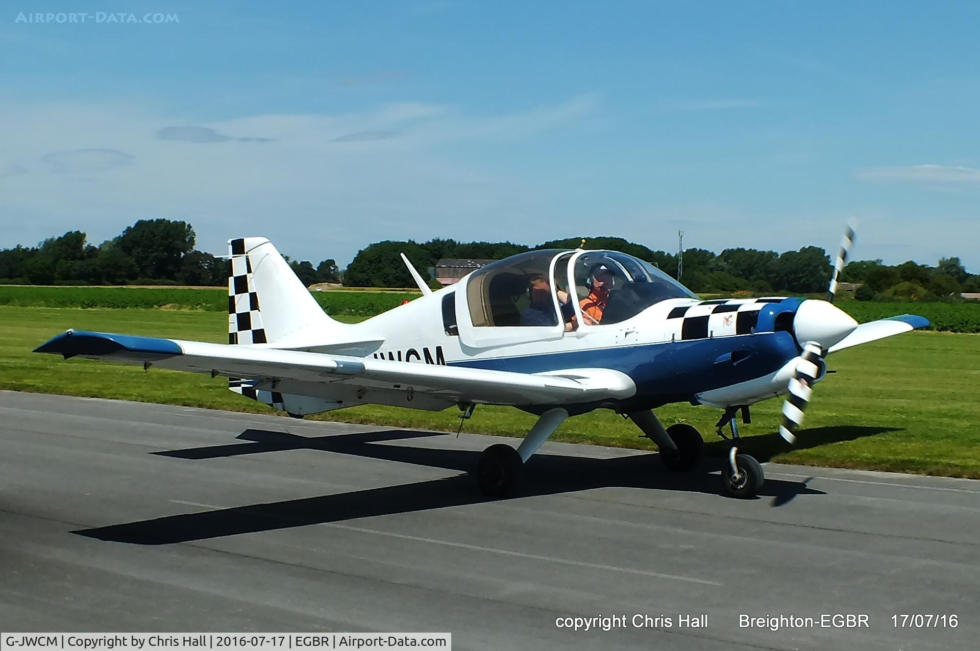 G-JWCM, 1980 Scottish Aviation Bulldog Series 120 Model 1210 C/N BH120/408, at Breighton's Summer Fly-in
