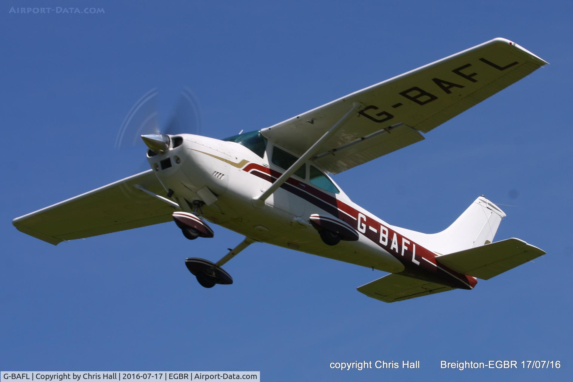 G-BAFL, 1973 Cessna 182P Skylane C/N 182-61469, at Breighton's Summer Fly-in