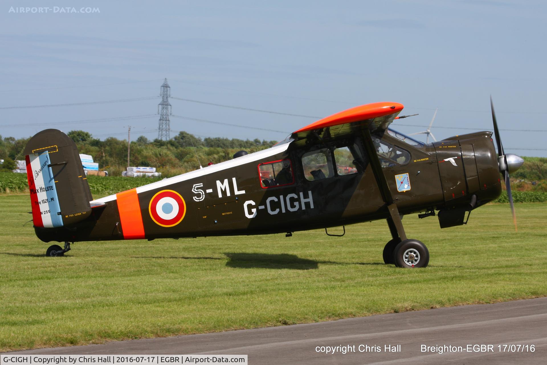 G-CIGH, 1960 Max Holste MH.1521M Broussard C/N 255, at Breighton's Summer Fly-in