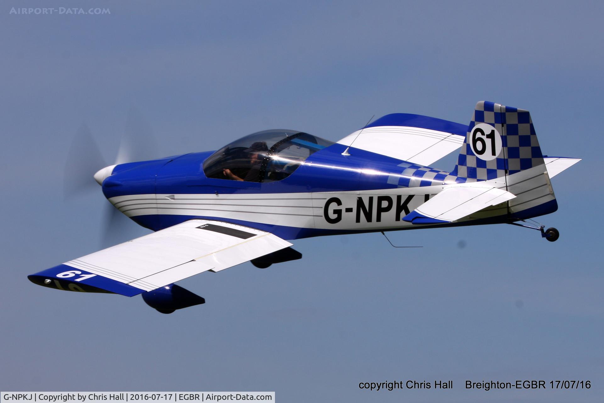 G-NPKJ, 1998 Vans RV-6 C/N PFA 181-13138, at Breighton's Summer Fly-in