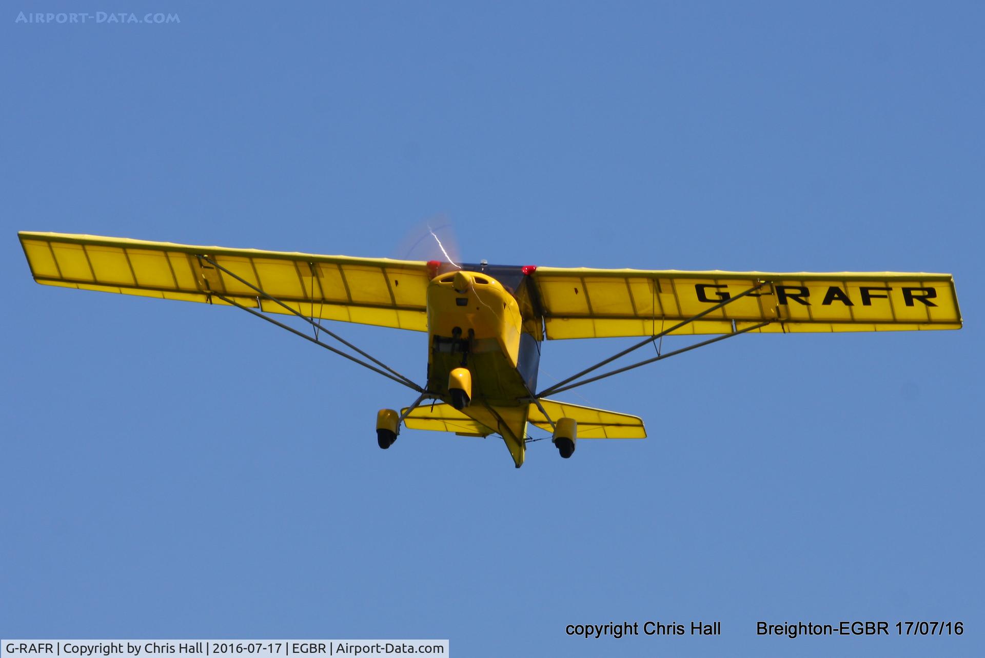 G-RAFR, 2004 Skyranger J2.2(1) C/N BMAA/HB/410, at Breighton's Summer Fly-in