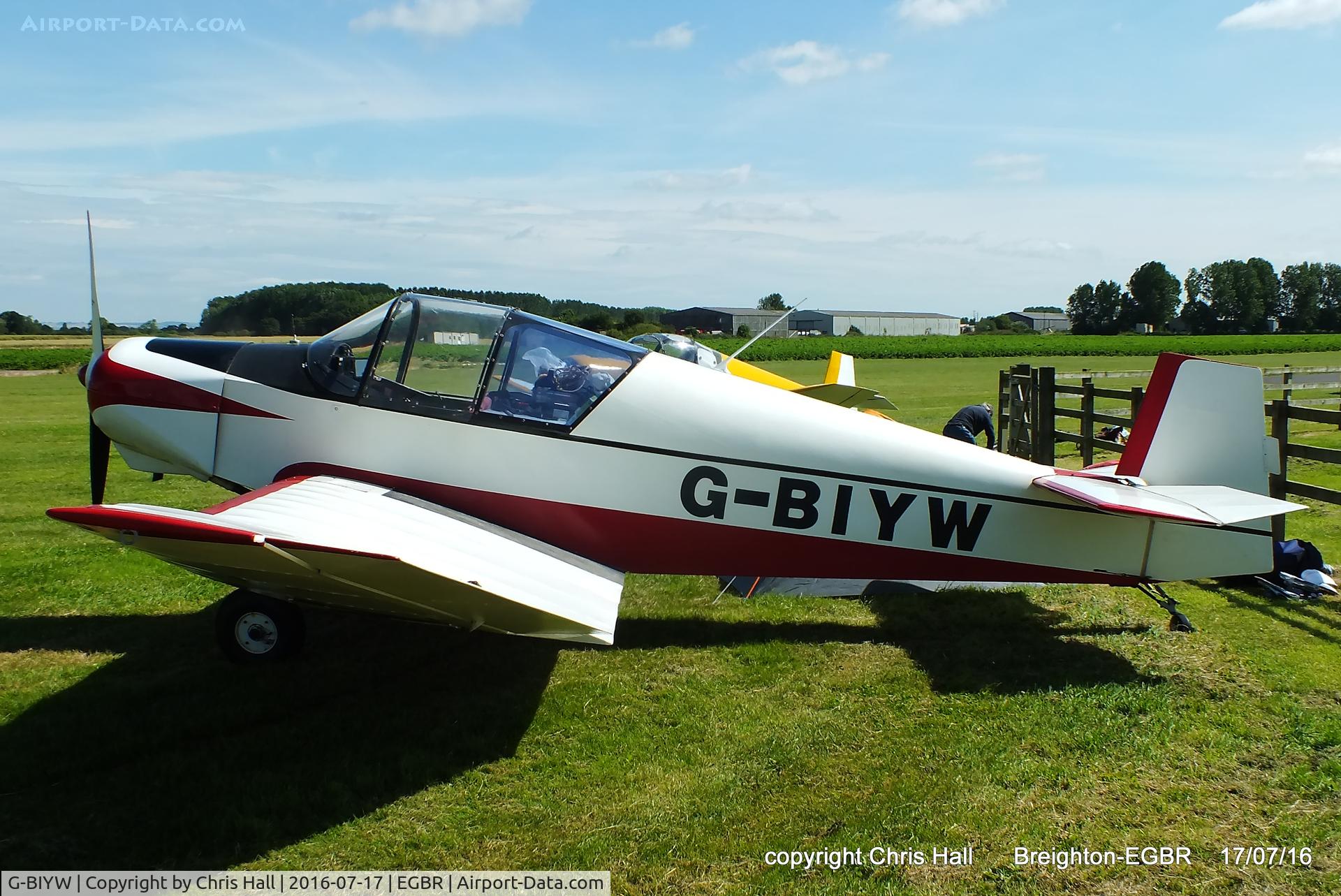 G-BIYW, 1963 Wassmer (Jodel) D-112 Club C/N 1209, at Breighton's Summer Fly-in