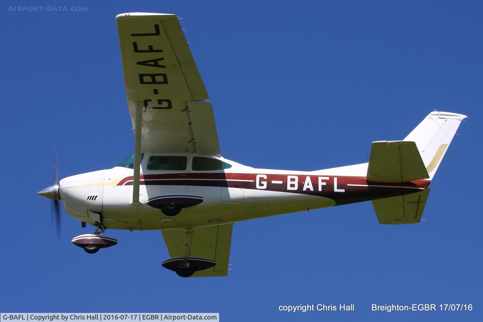 G-BAFL, 1973 Cessna 182P Skylane C/N 182-61469, at Breighton's Summer Fly-in