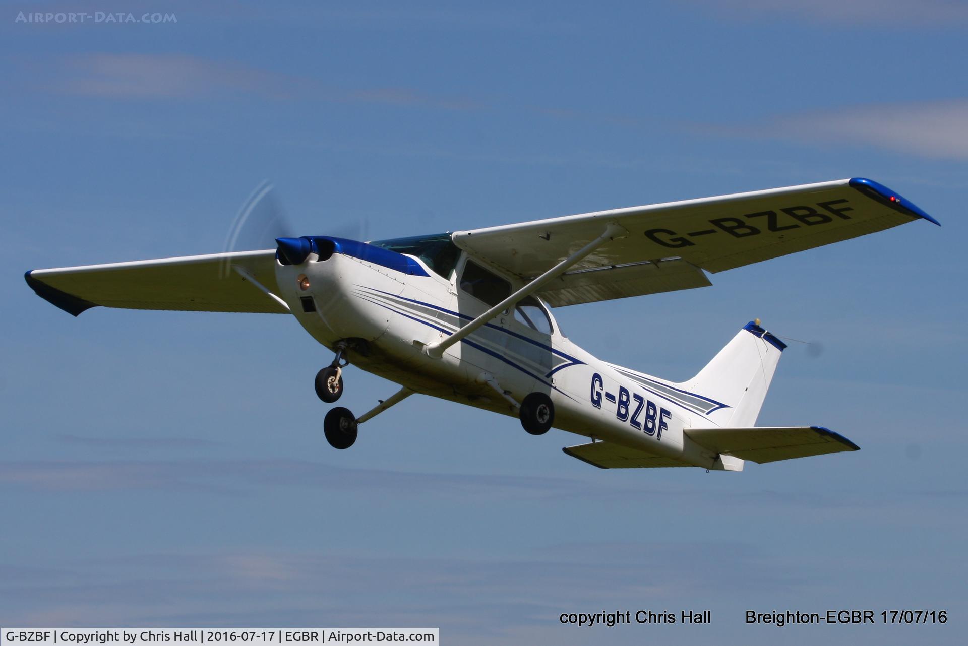 G-BZBF, 1974 Cessna 172M Skyhawk C/N 17262258, at Breighton's Summer Fly-in