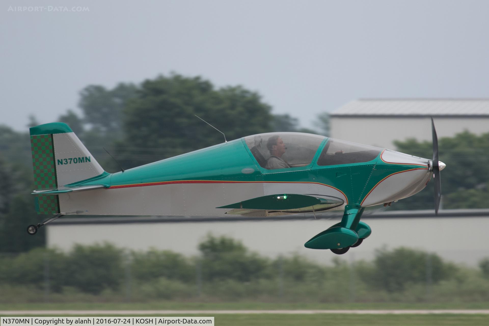 N370MN, Sonex Sonex C/N 0749, Finals
