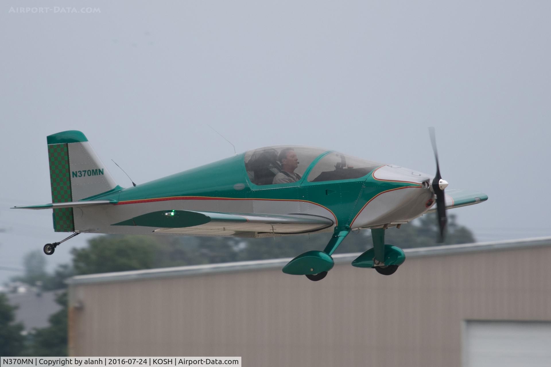 N370MN, Sonex Sonex C/N 0749, Finals