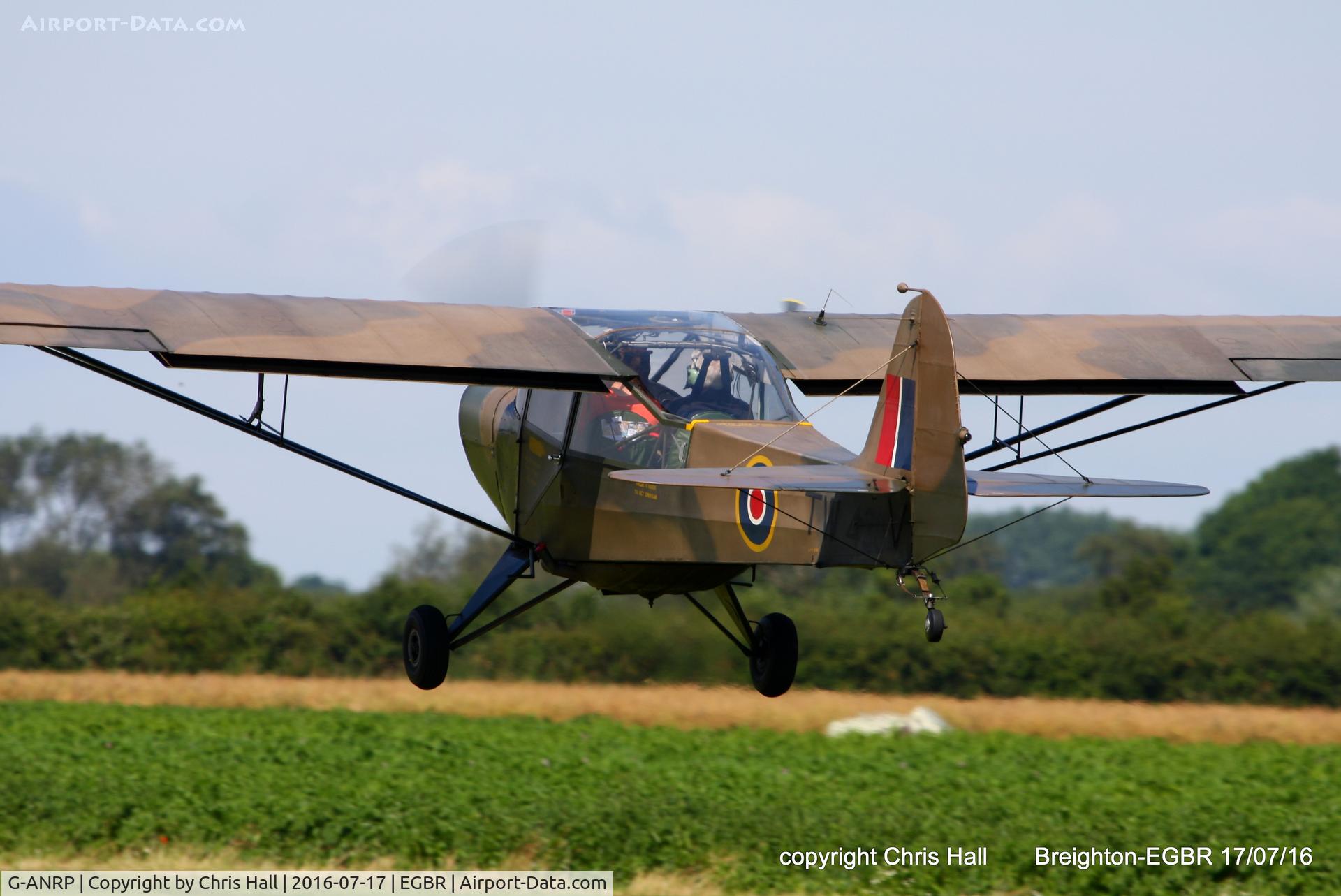 G-ANRP, 1945 Taylorcraft J Auster 5 C/N 1789, at Breighton's Summer Fly-in