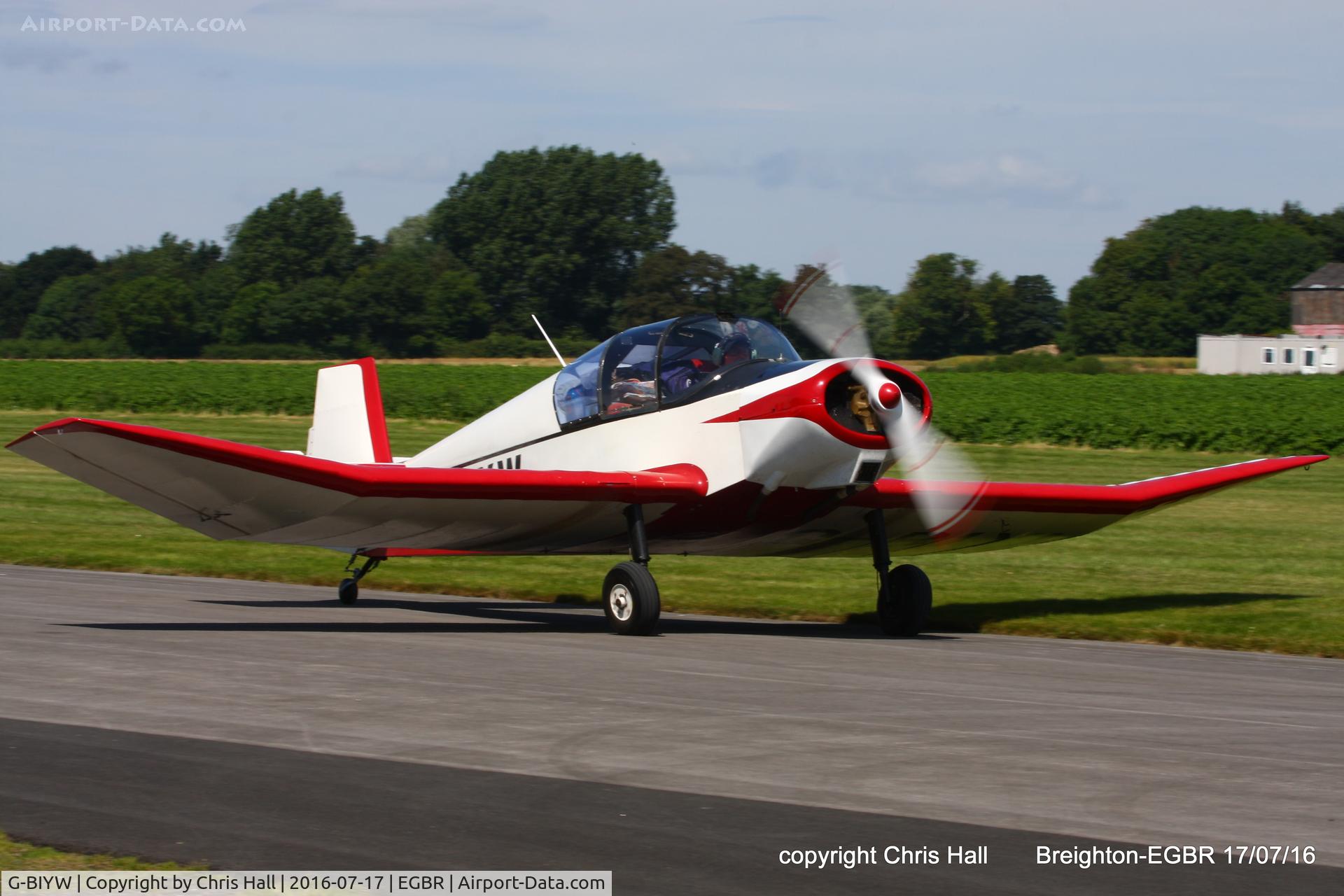 G-BIYW, 1963 Wassmer (Jodel) D-112 Club C/N 1209, at Breighton's Summer Fly-in