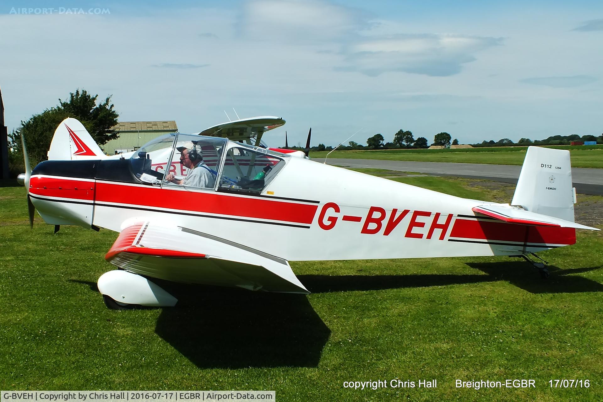 G-BVEH, 1964 Jodel D-112 C/N 1294, at Breighton's Summer Fly-in