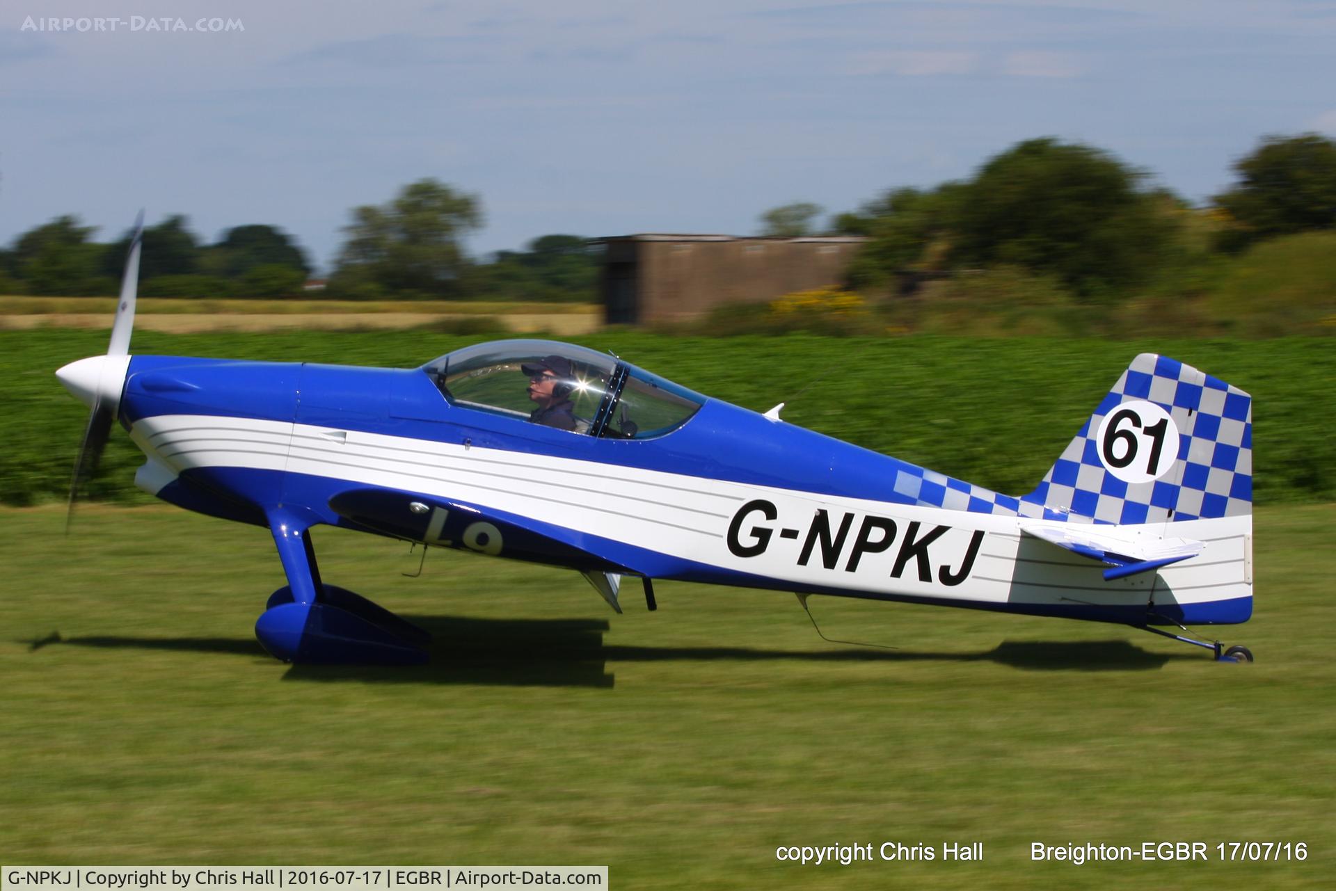 G-NPKJ, 1998 Vans RV-6 C/N PFA 181-13138, at Breighton's Summer Fly-in