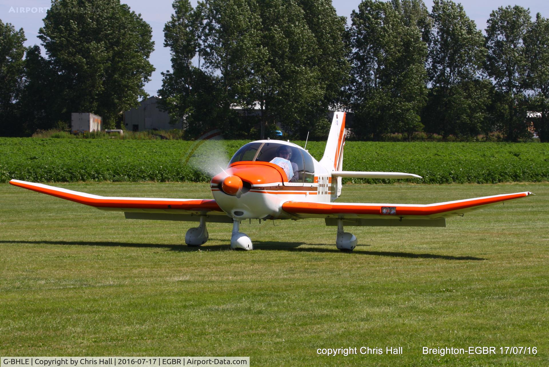 G-BHLE, 1980 Robin DR-400-180 Regent Regent C/N 1466, at Breighton's Summer Fly-in