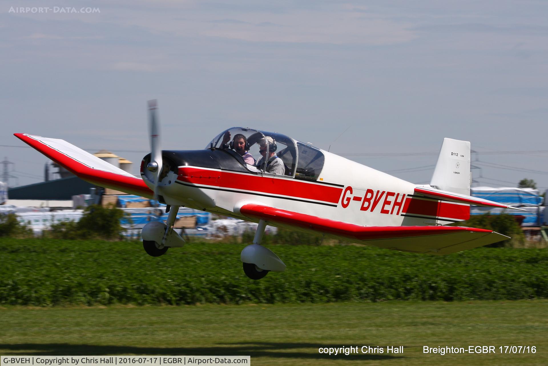 G-BVEH, 1964 Jodel D-112 C/N 1294, at Breighton's Summer Fly-in