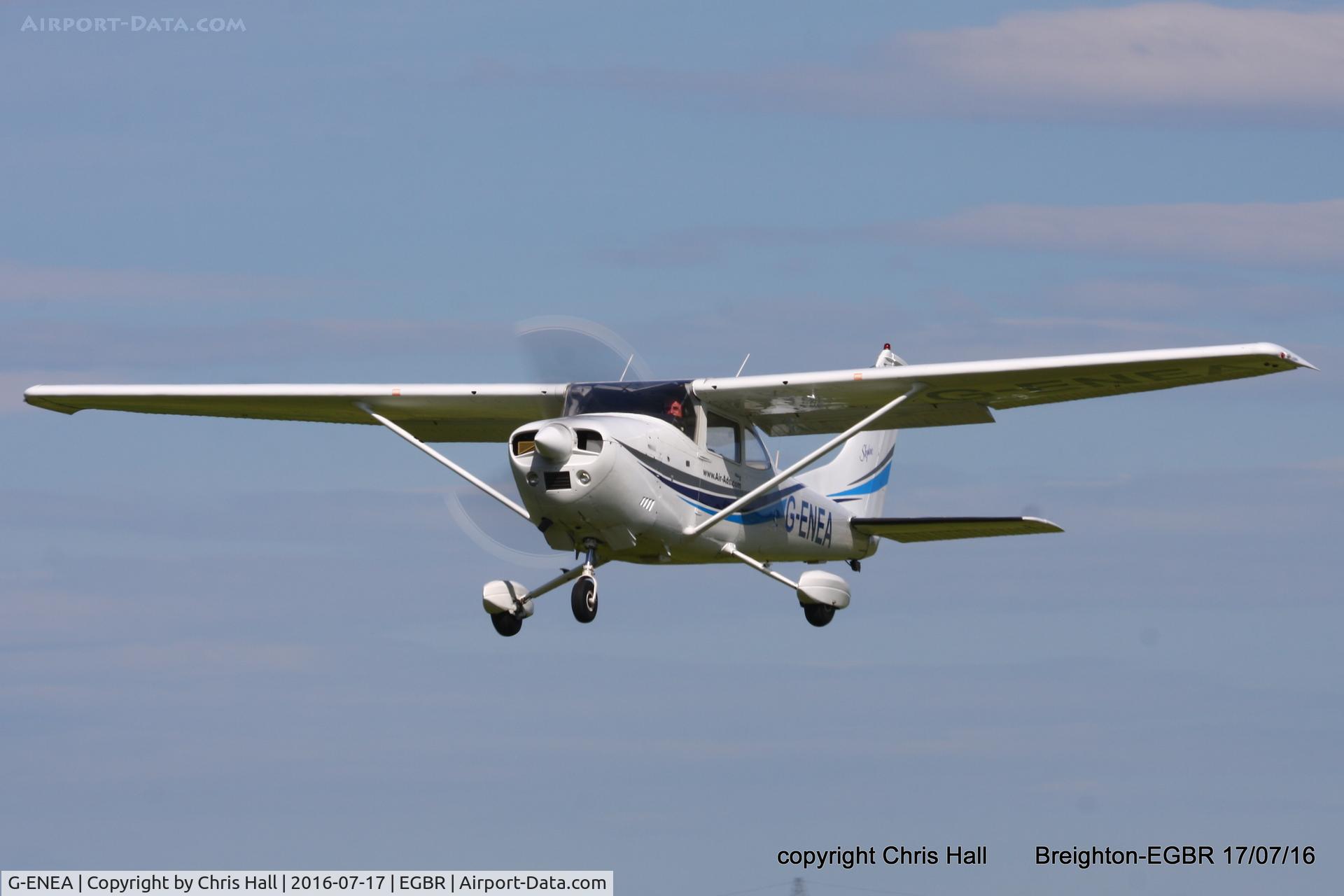 G-ENEA, 1971 Cessna 182P Skylane C/N 182-60895, at Breighton's Summer Fly-in