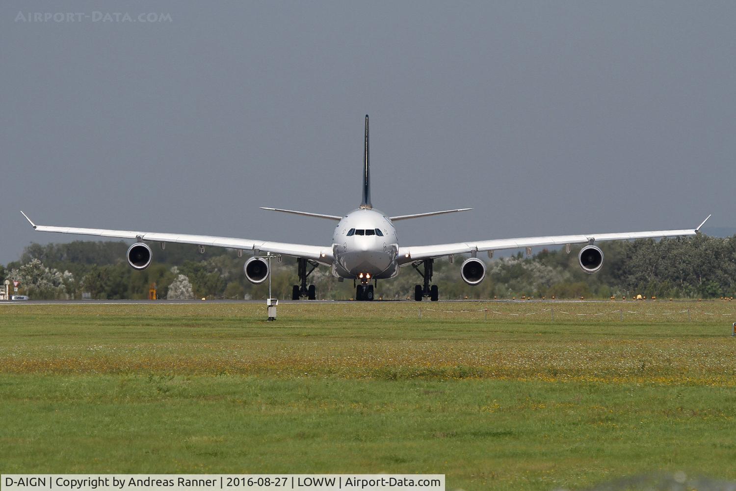 D-AIGN, 1998 Airbus A340-313 C/N 213, Lufthansa A340