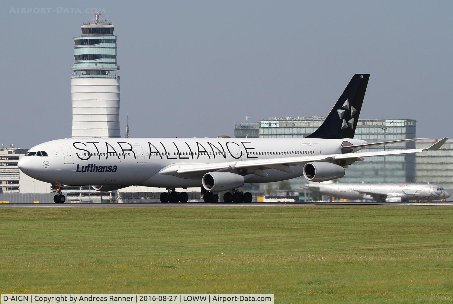D-AIGN, 1998 Airbus A340-313 C/N 213, Lufthansa A340