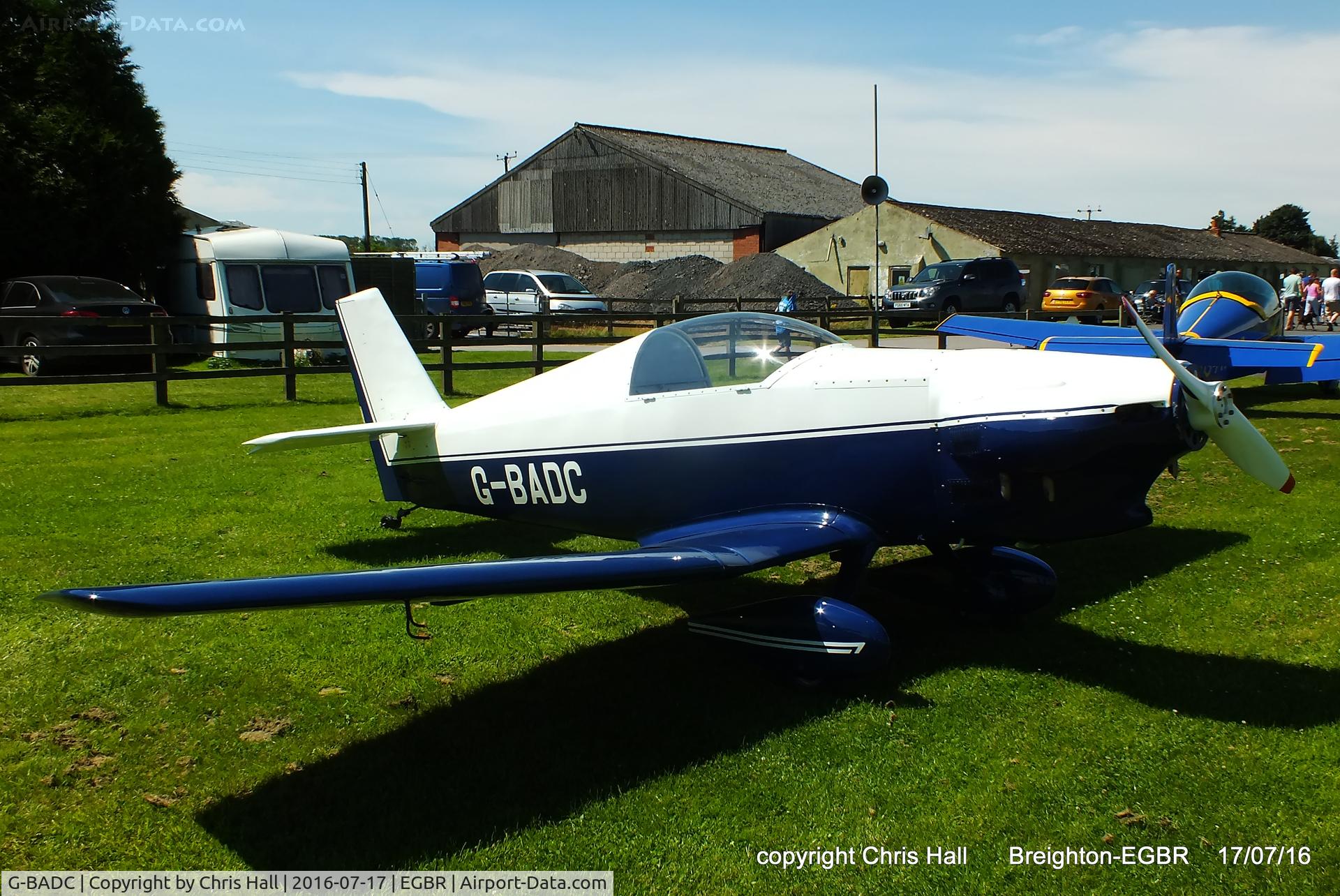G-BADC, 1980 Rollason Beta B2A C/N PFA 002-10140, at Breighton's Summer fly in