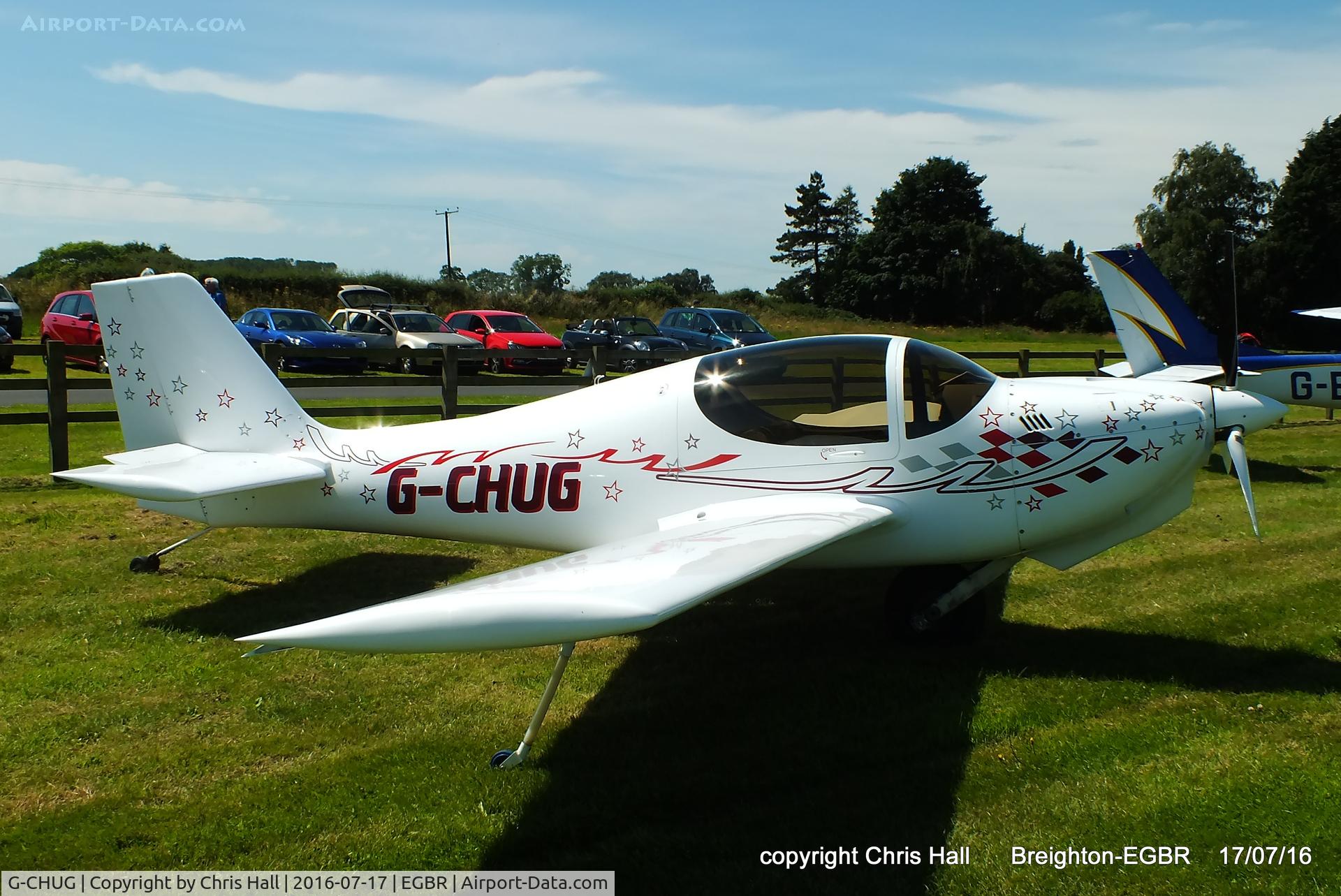 G-CHUG, 2002 Europa Monowheel C/N PFA 247-12960, at Breighton's Summer fly in