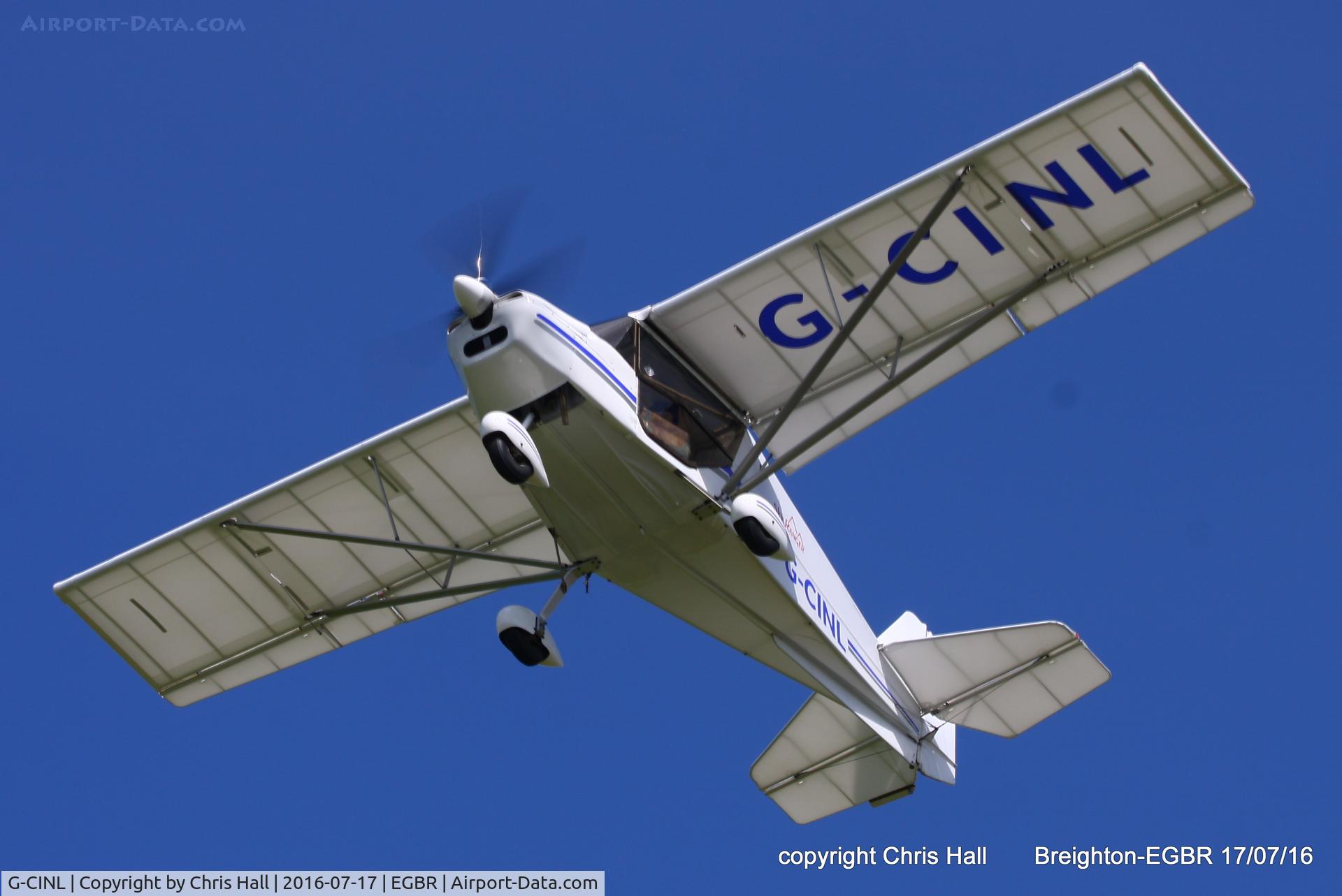 G-CINL, 2015 Skyranger Swift 912S(1) C/N BMAA/HB/647, at Breighton's Summer fly in