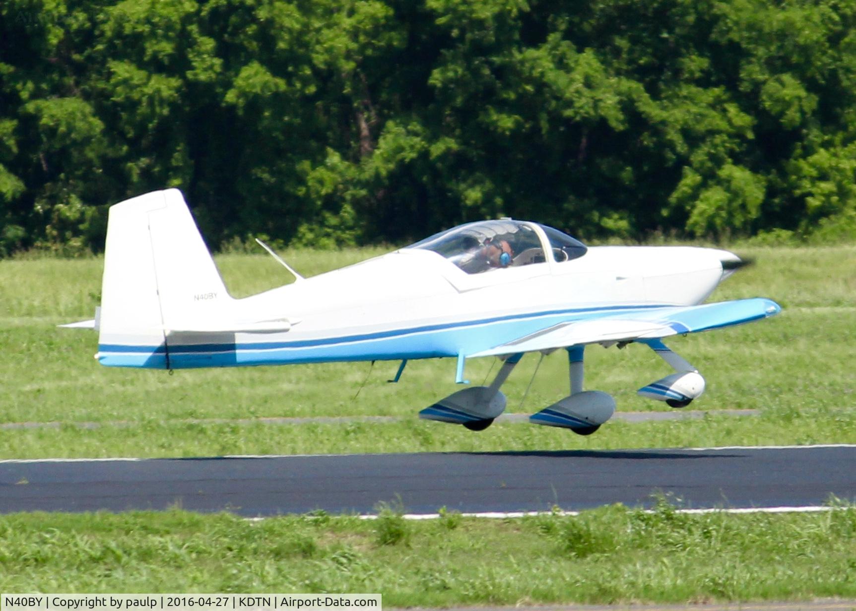 N40BY, 2012 Vans RV-9A C/N 91232, At Downtown Shreveport.