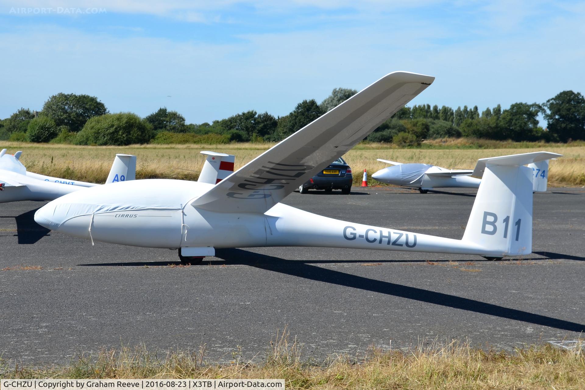 G-CHZU, Schempp-Hirth HS-4 Standard Cirrus C/N 366, Parked at Tibenham.