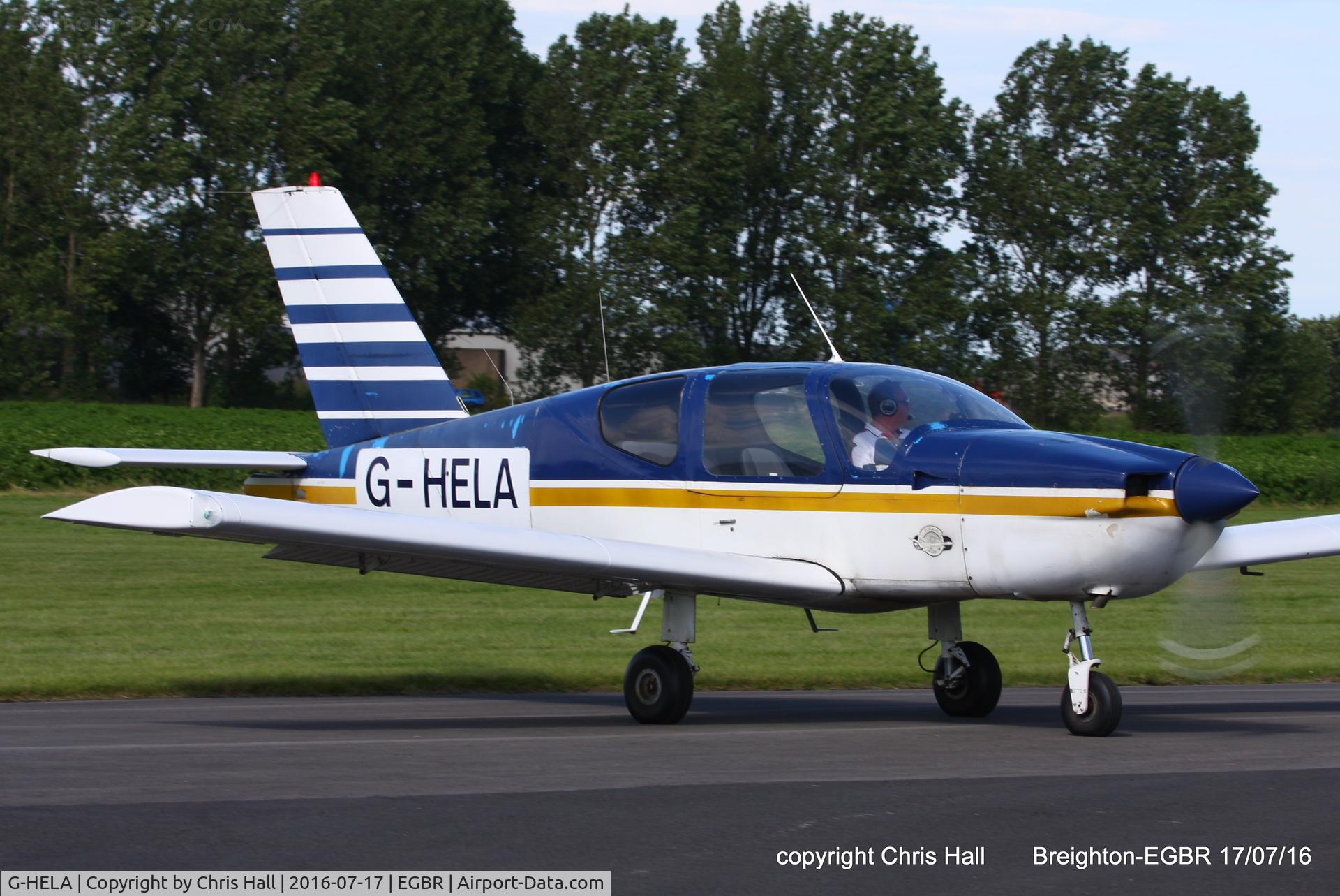 G-HELA, 1980 Socata TB-10 Tobago C/N 135, at Breighton's Summer fly in