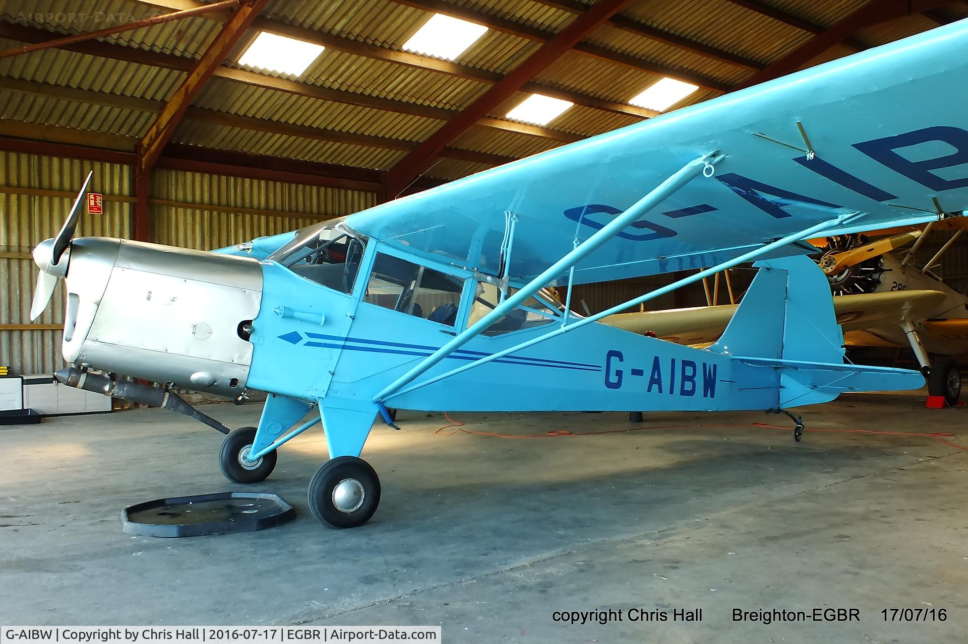 G-AIBW, 1946 Auster J-1N Alpha C/N 2158, at Breighton's Summer fly in