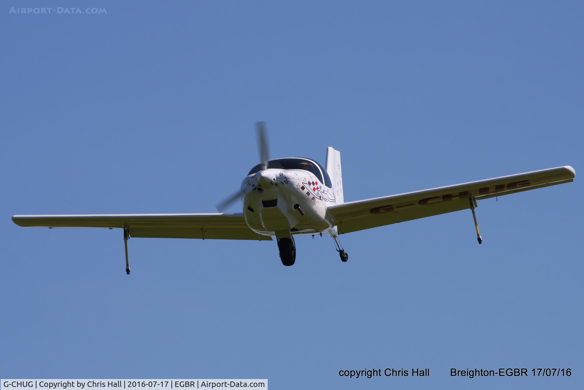 G-CHUG, 2002 Europa Monowheel C/N PFA 247-12960, at Breighton's Summer fly in
