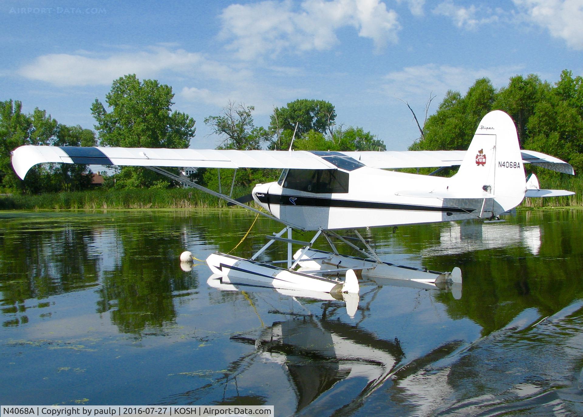 N4068A, 1952 Piper L-18C Super Cub C/N 18-2121, At AirVenture 2016.
