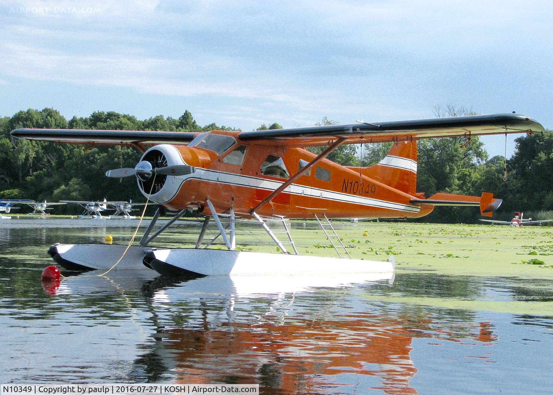 N10349, 1959 De Havilland Canada DHC-2 Beaver Mk.1 (L20A) C/N 1302, At AirVenture 2016.