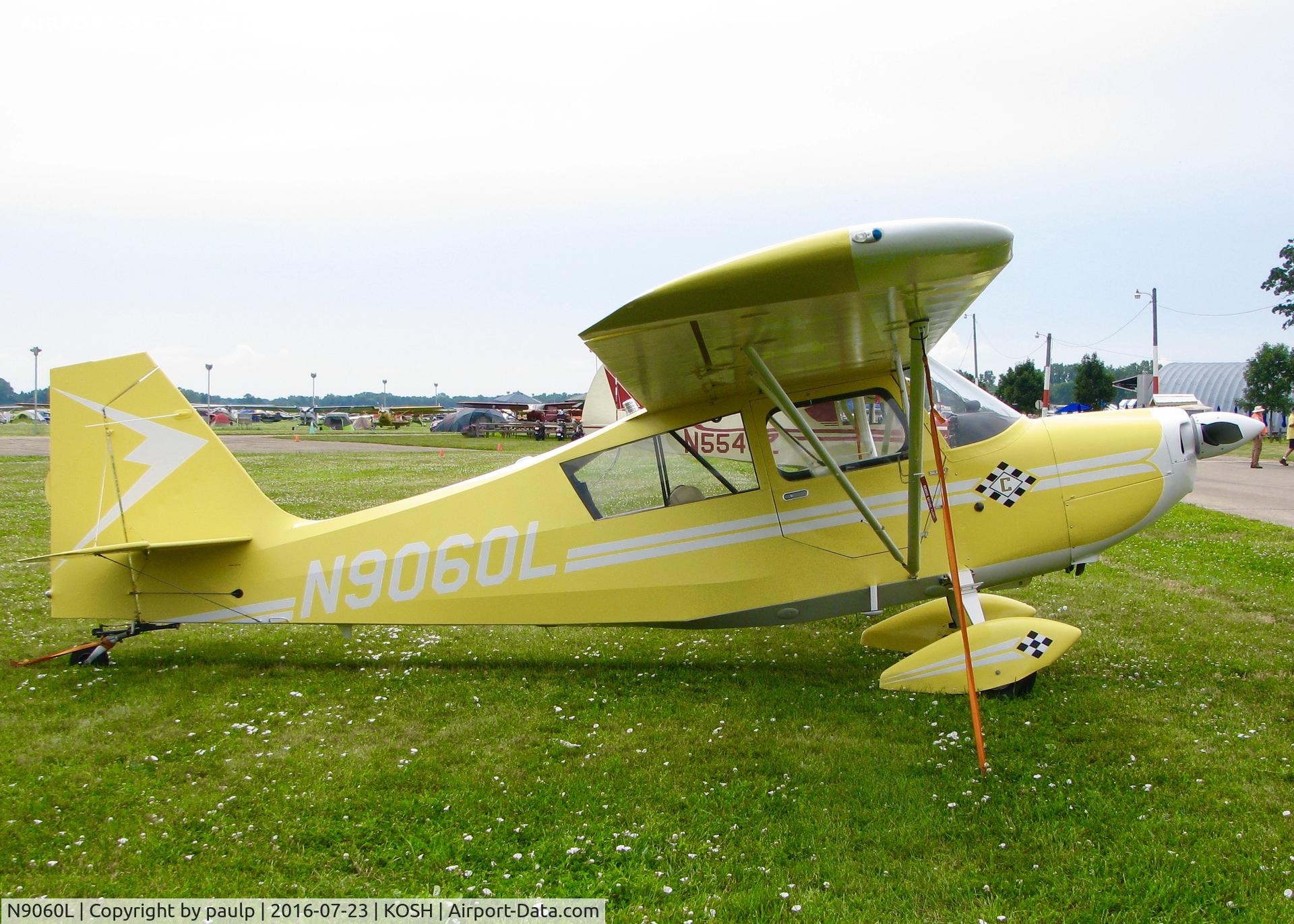 N9060L, 1970 Champion 7GCBC C/N 275-70, At AirVenture 2016.