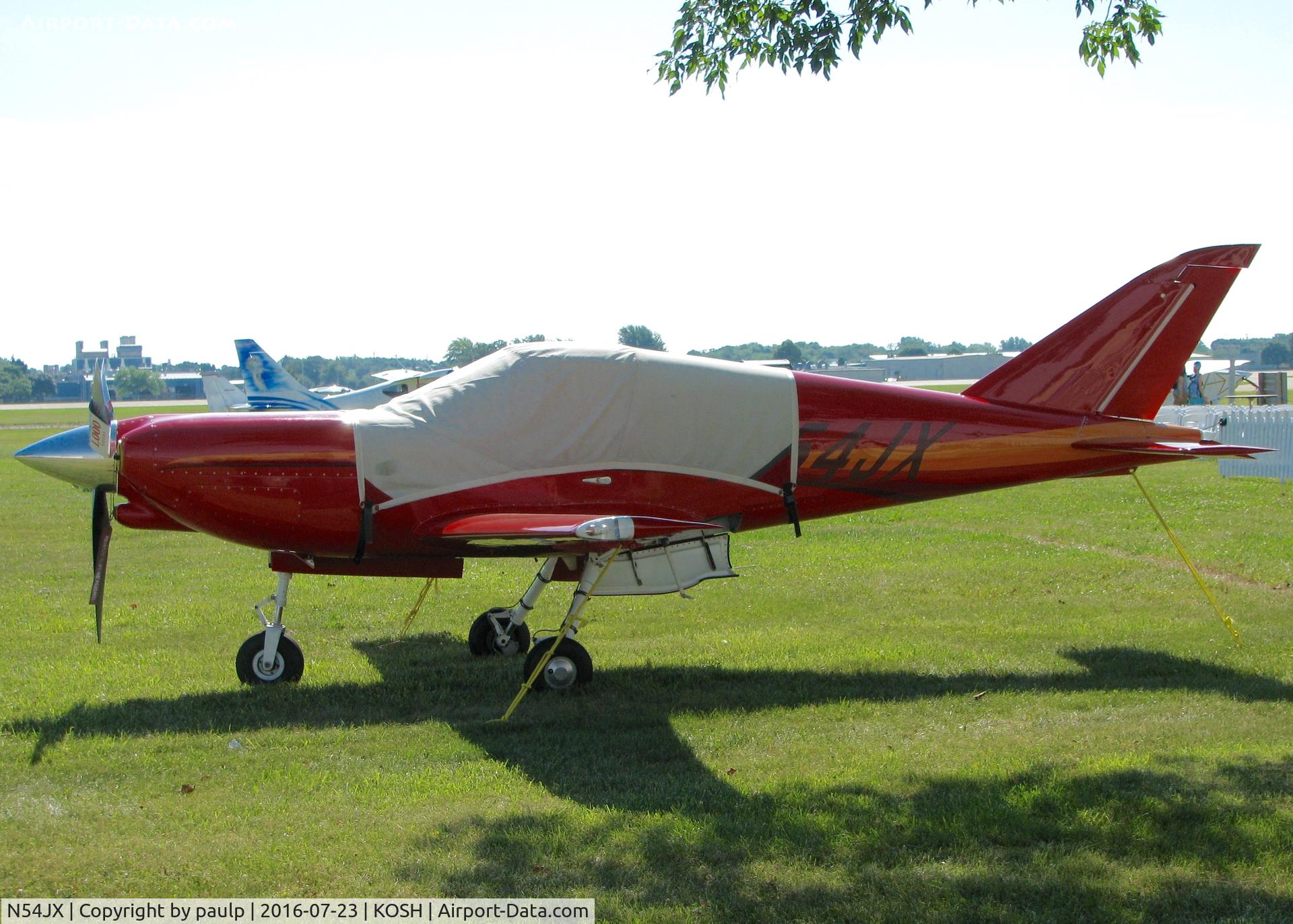N54JX, 1999 Swearingen SX300 C/N 02, At AirVenture 2016.