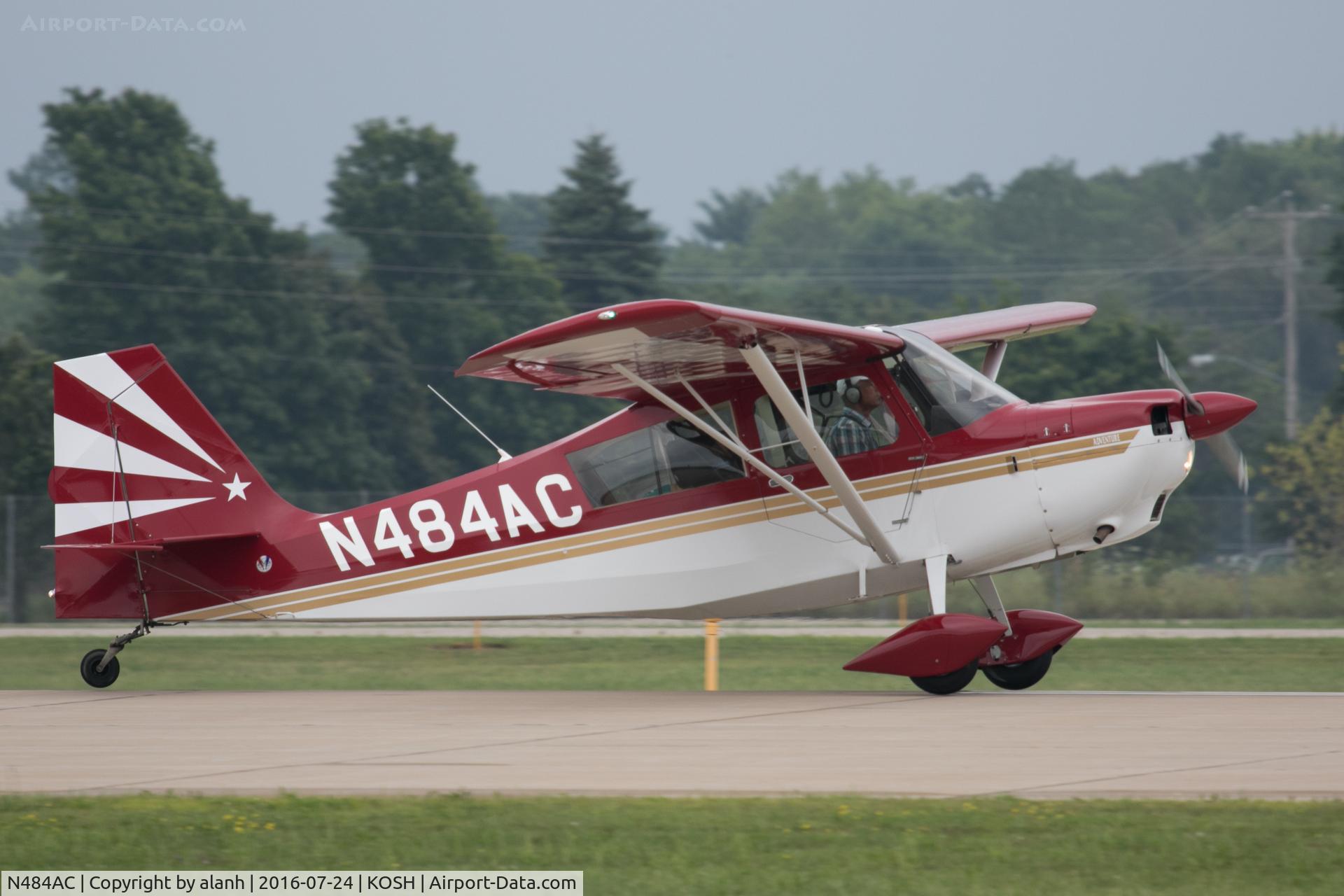 N484AC, 1999 American Champion 7GCAA Citabria C/N 425-99, Rolling out