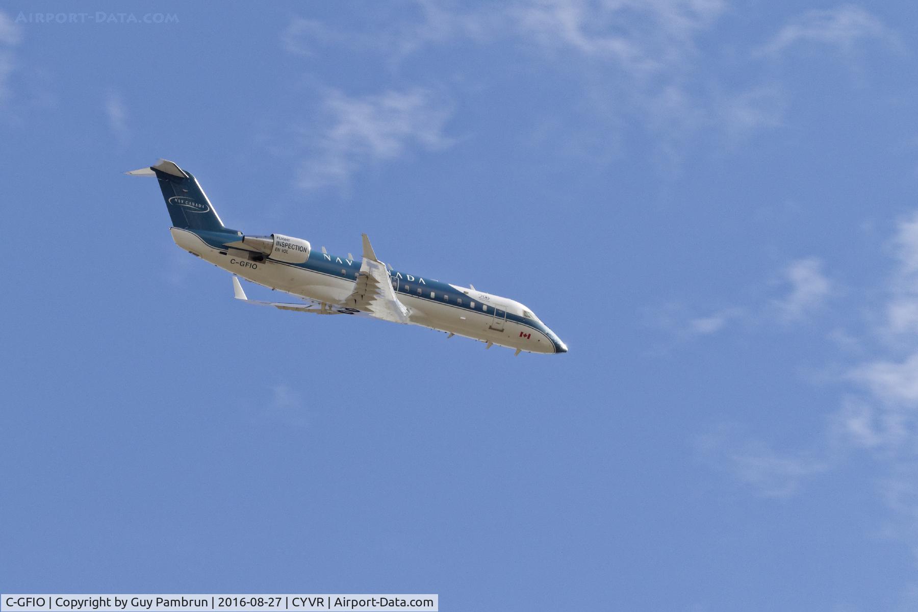 C-GFIO, 2001 Bombardier CRJ-200ER (CL-600-2B19) C/N 7526, Test manouvers