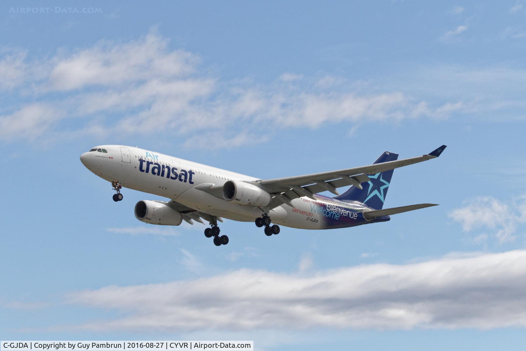 C-GJDA, 1998 Airbus A330-243 C/N 0248, Landing