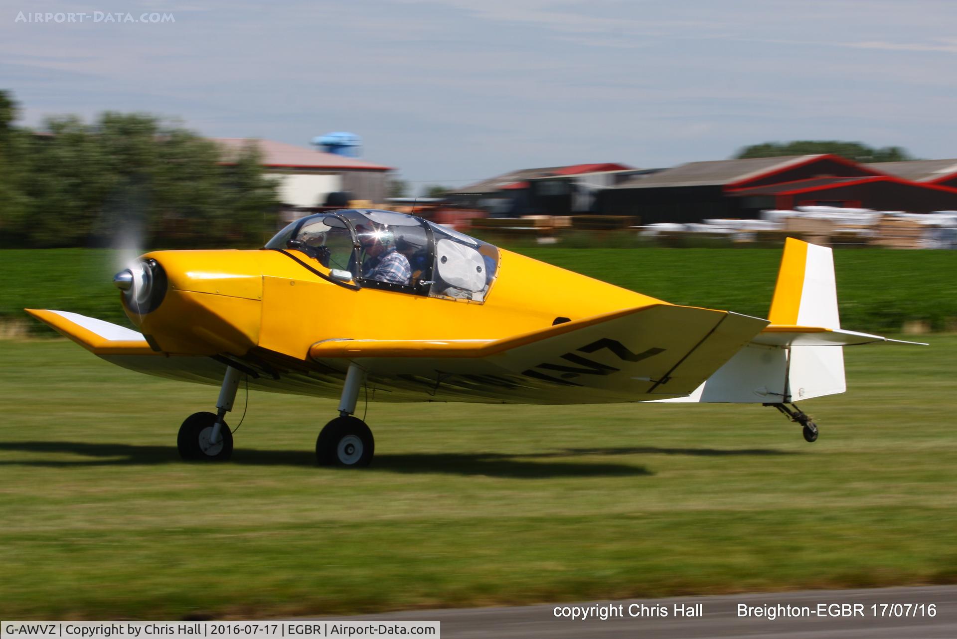 G-AWVZ, 1963 Jodel D-112 Club C/N 898, at Breighton's Summer fly in