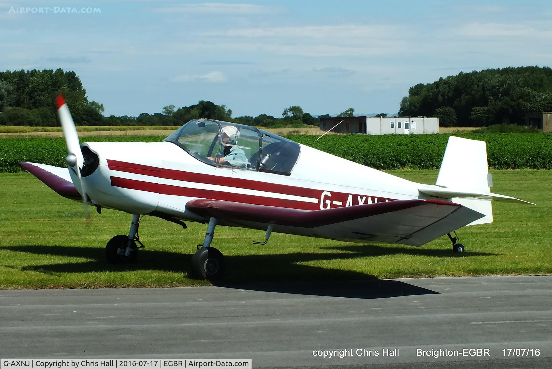 G-AXNJ, 1957 Wassmer (Jodel) D-120 Paris-Nice C/N 52, at Breighton's Summer fly in