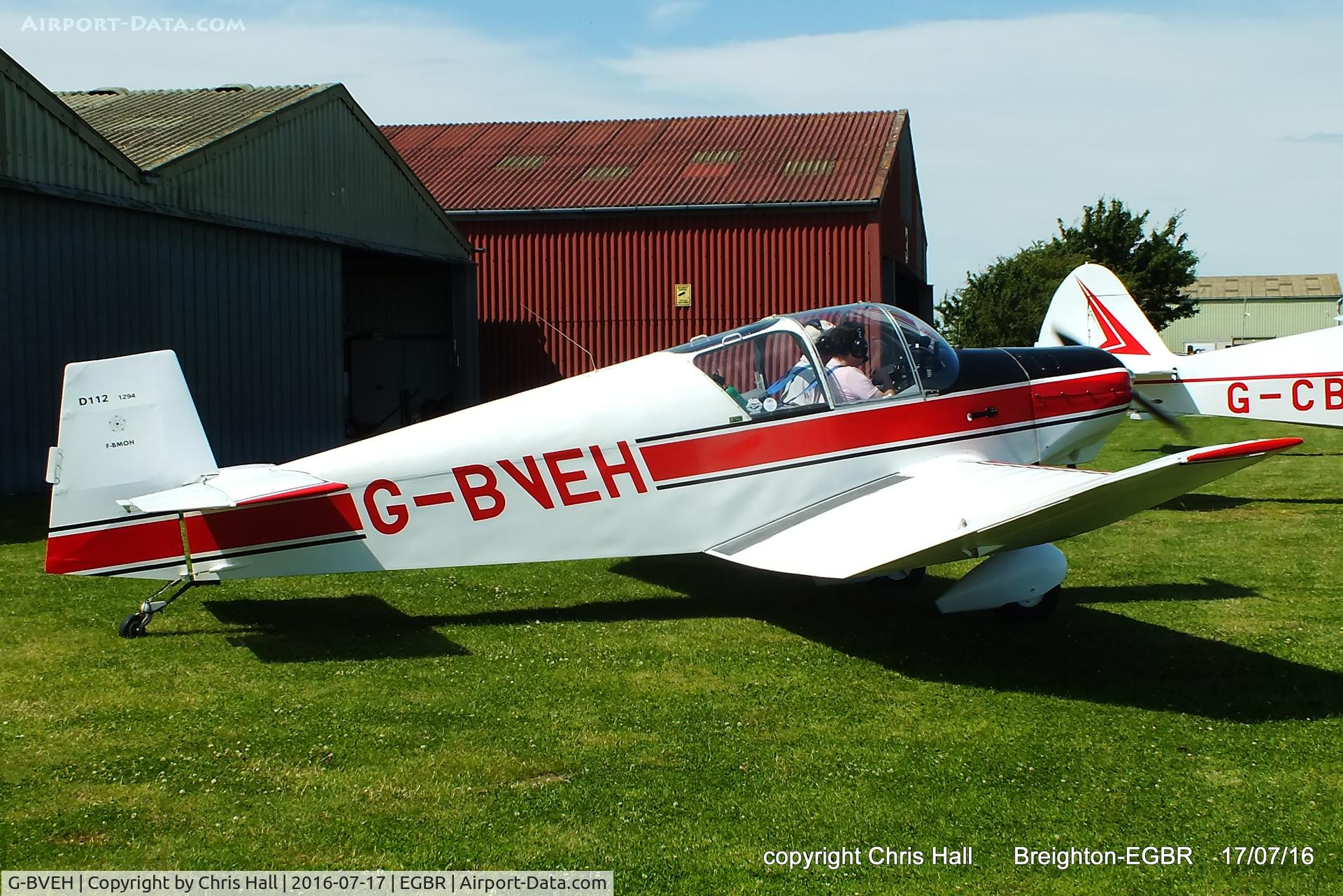 G-BVEH, 1964 Jodel D-112 C/N 1294, at Breighton's Summer fly in