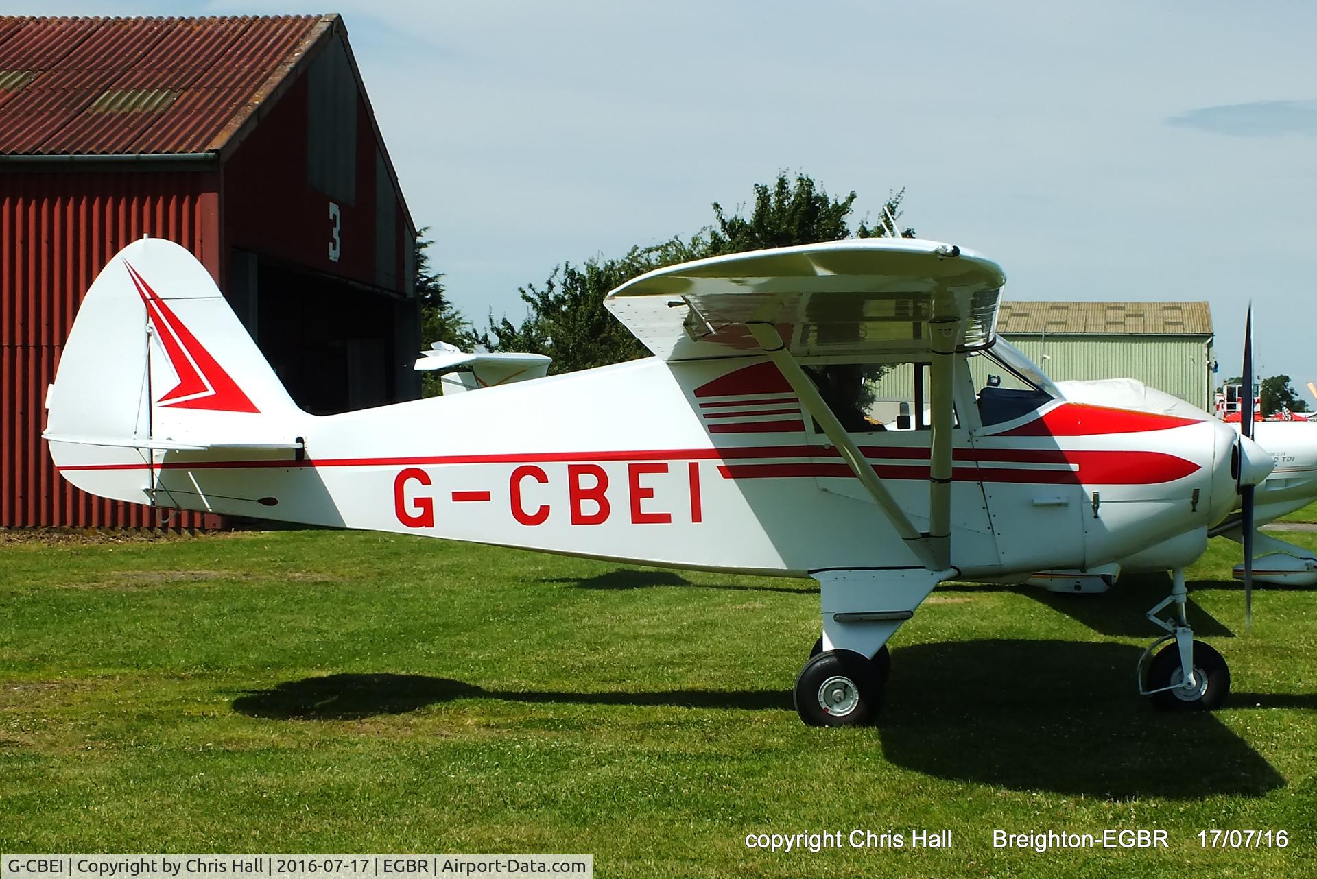 G-CBEI, 1961 Piper PA-22-108 Colt Colt C/N 22-9136, at Breighton's Summer fly in