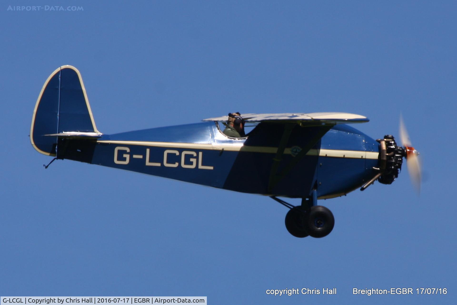 G-LCGL, 1993 Comper CLA7 Swift Replica C/N PFA 103-11089, at Breighton's Summer fly in