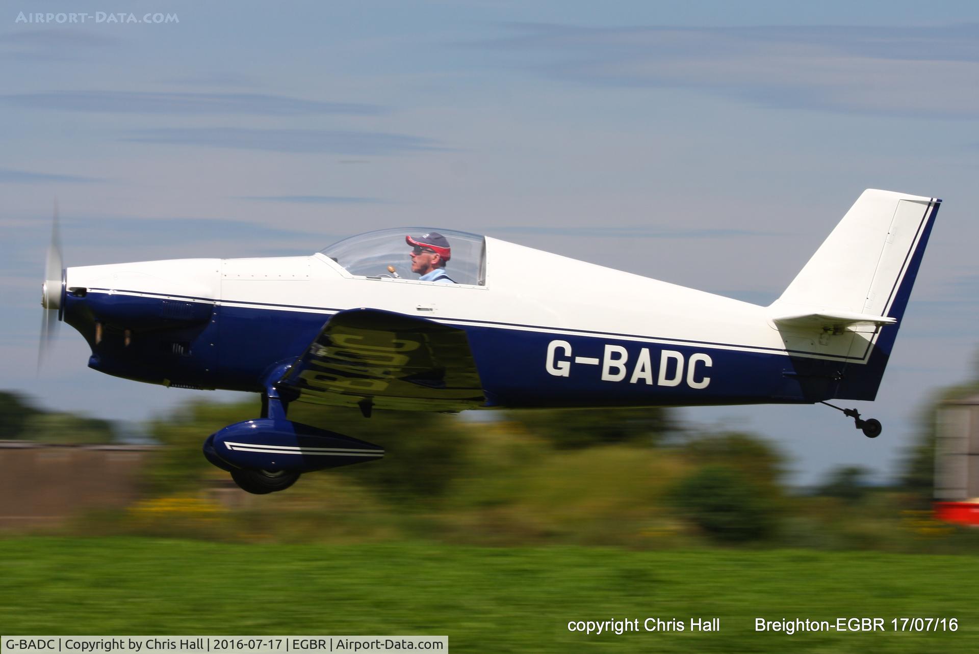 G-BADC, 1980 Rollason Beta B2A C/N PFA 002-10140, at Breighton's Summer fly in