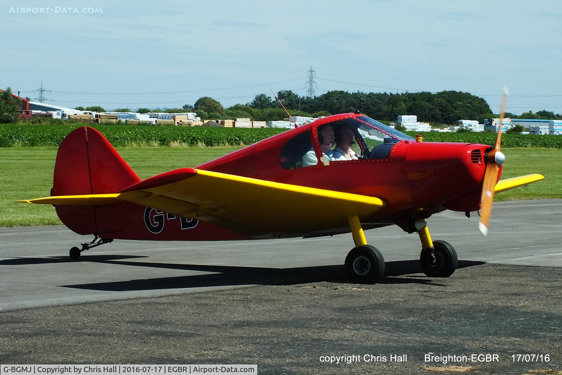 G-BGMJ, 1952 Gardan GY-201 Minicab C/N 12, at Breighton's Summer fly in