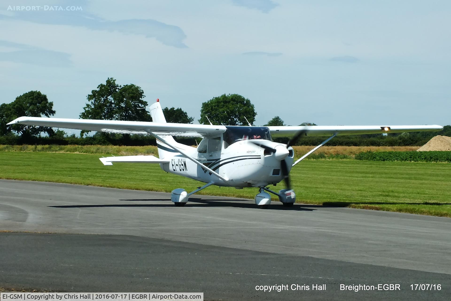 EI-GSM, 1998 Cessna 182S Skylane C/N 18280188, at Breighton's Summer fly in