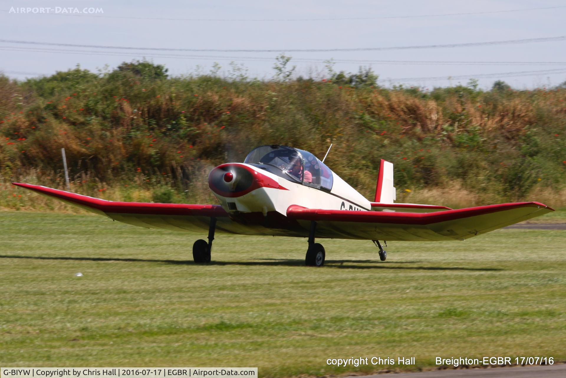 G-BIYW, 1963 Wassmer (Jodel) D-112 Club C/N 1209, at Breighton's Summer fly in
