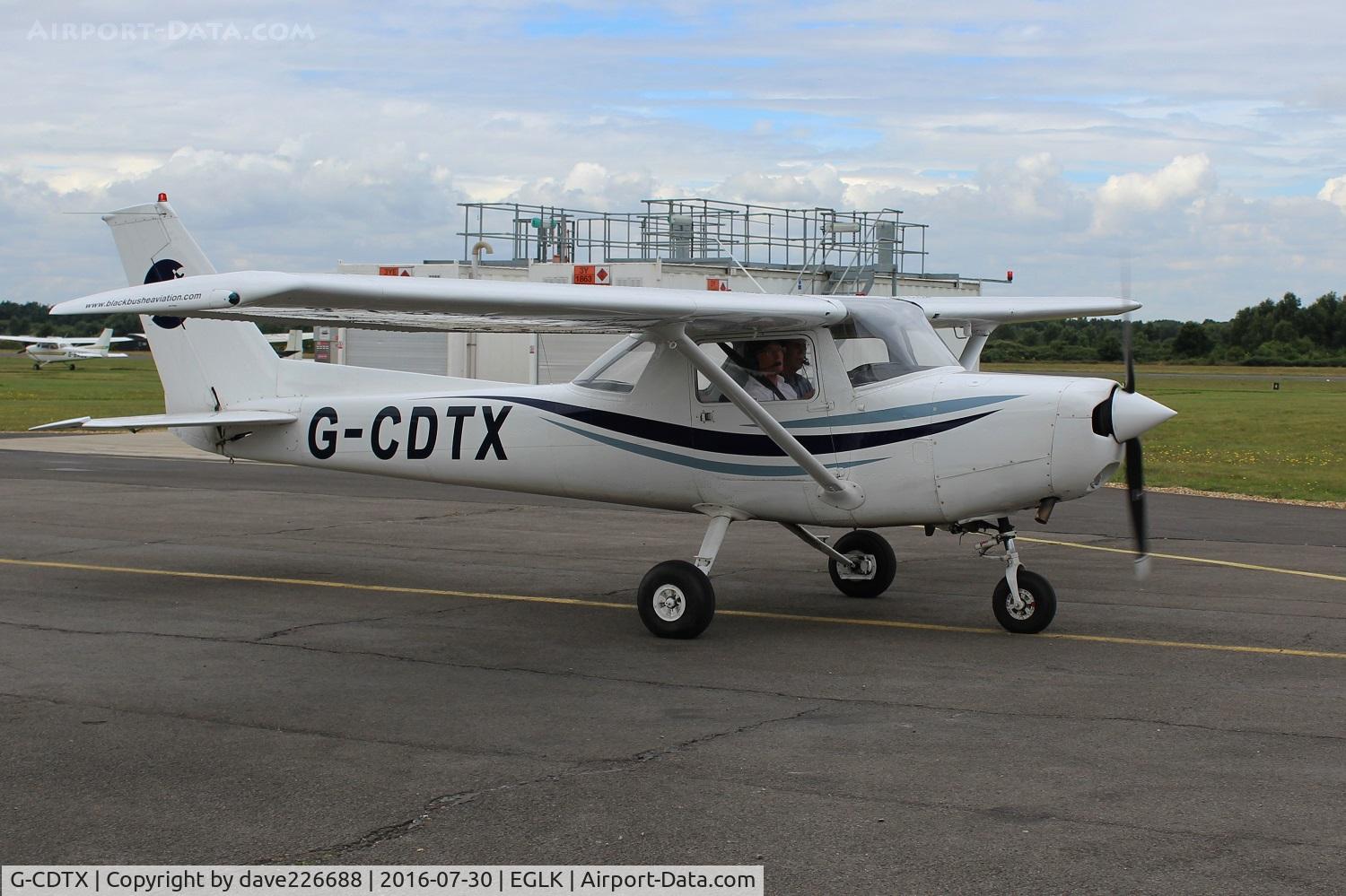 G-CDTX, 1979 Reims F152 C/N 1662, Blackbushe Air Day in July 2016