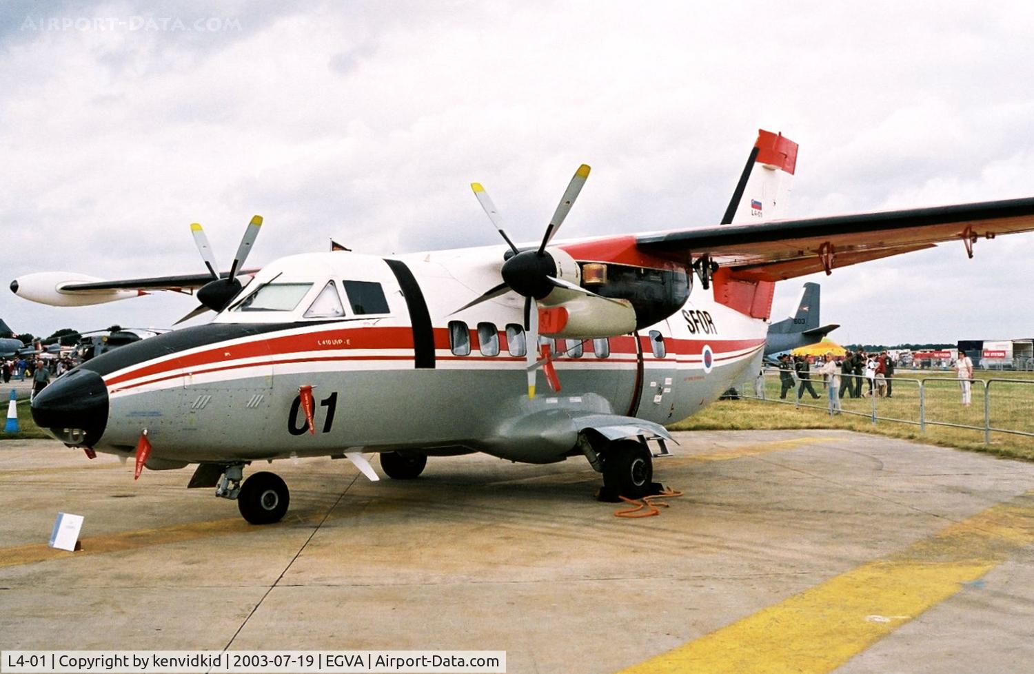 L4-01, 1991 Let L-410UVP-E Turbolet C/N 912606, Slovenian Air Force at RIAR.